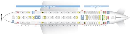 Seat map Airbus A380-800 Singapore Airlines. Best seats in plane