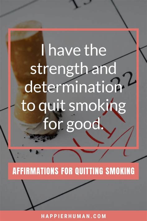 94 Affirmations for Quitting Smoking and Kicking the Habit - Happier Human