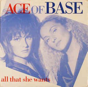 Ace Of Base - All That She Wants (1993, Vinyl) | Discogs