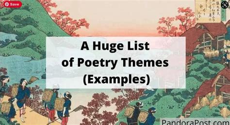 Common Poetry Themes