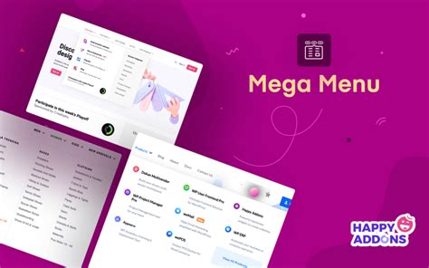 12+ Well-Designed Mega Menu Examples