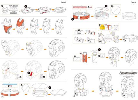 Fascinations | Metal Earth 3D Metal Model DIY Kits:: Marvel Iron Man Helmet