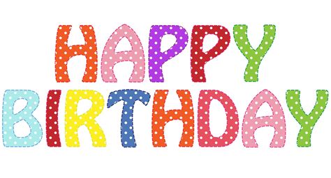 Happy birthday text clipart free pictures – Clipartix