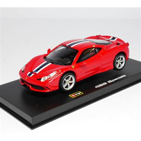 Bburago B36901 1:43 Signature Ferrari 458 Speciale Red Diecast Model Car - Bburago from KH Norton UK