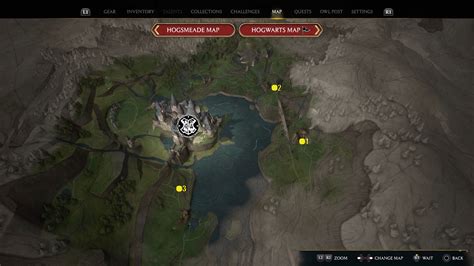 South Hogwarts Field Guide Page Locations - Hogwarts Legacy