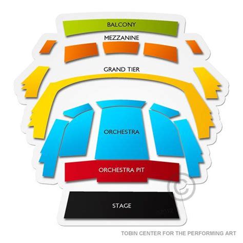 HEB Performance Hall At Tobin Center for the Performing Arts, San Antonio, TX - Seating Chart ...