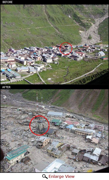 Temple town to ghost town: Kedarnath before and after flash flood