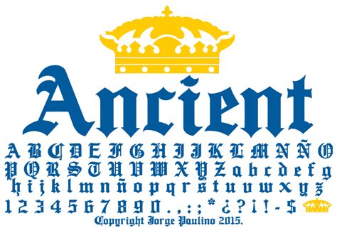 Ancient Font | dafont.com