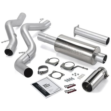 01-05 GM 6.6L Duramax Banks Single Monster Exhaust | Buy 2001-2004 LB7 ...