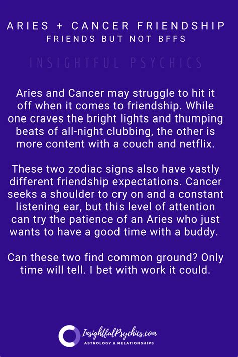 Aries and Cancer Compatibility: Sex, Love, and Friendship