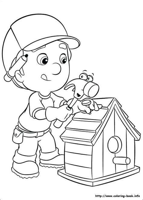 Handy Manny Tools Coloring Pages at GetDrawings | Free download