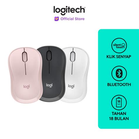 LOGITECH M240 WIRELESS BLUETOOTH - Blossom Toko Komputer - Malang