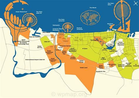 Map Dubai - Map Pictures