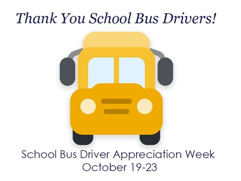 Students, Parents, and Schools Celebrate School Bus Driver Appreciation ...