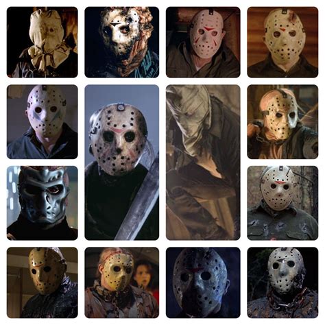 Jason Voorhees looks ranked by JOSHRAMBO123 on DeviantArt