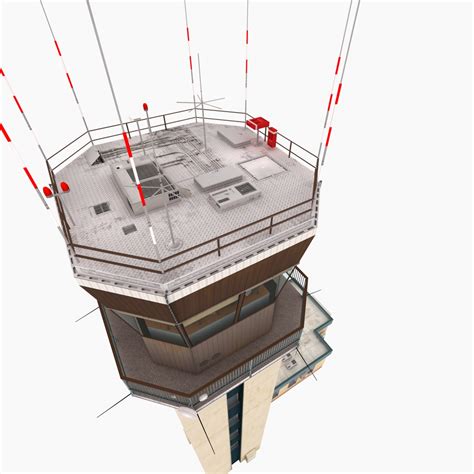 3d air traffic control tower