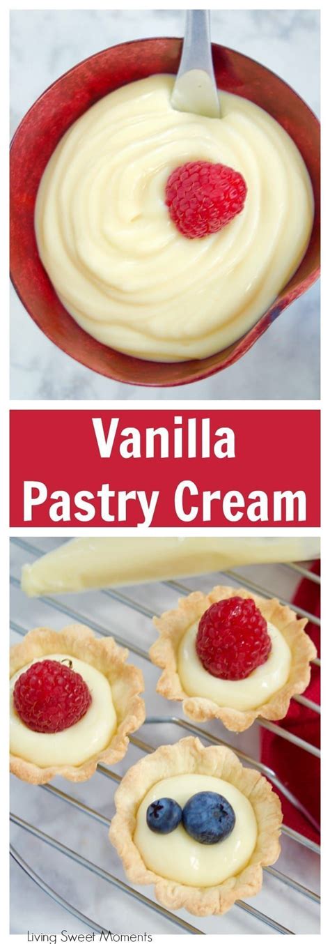 Best Ever Vanilla Pastry Cream | Recipe | Pastry cream recipe, Cream filling recipe, Filling recipes