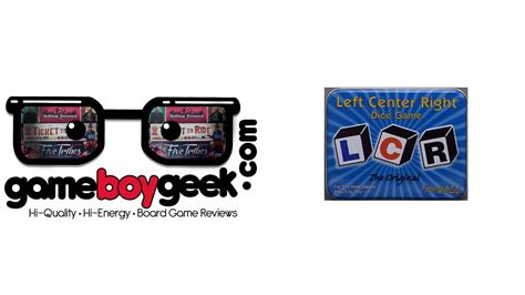 LCR Game Review - YouTube