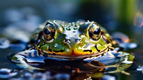 Download Bullfrog, Close Up, Habitat. Royalty-Free Stock Illustration ...