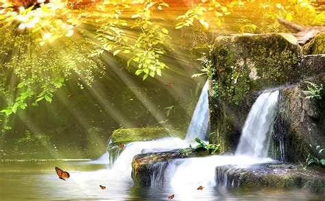 Animated 3D Screensaver Waterfalls | Free Screensavers For Windows 7 ...