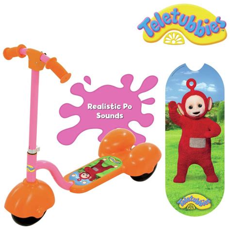 Teletubbies Po Scooter (No Bell & No Instructions) - Outdoor Toys ...