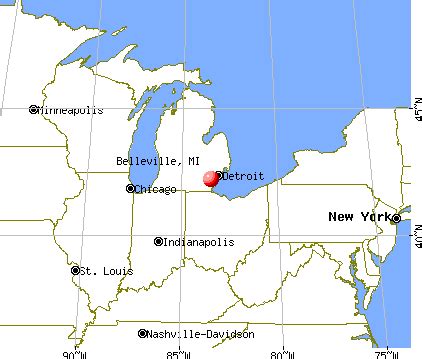 Belleville, Michigan (MI 48111) profile: population, maps, real estate ...