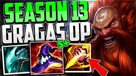 How to Play GRAGAS JUNGLE & CARRY FOR BEGINNERS👌 | Gragas Jungle Guide Season 13 League of ...