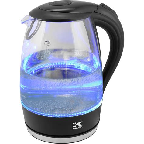 Kalorik Glass Water Kettle With Blue Led Lights | Coffee, Tea & Espresso | Furniture ...