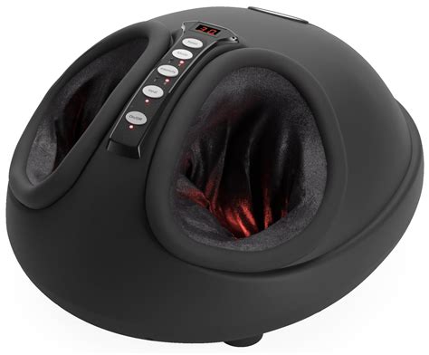 Shiatsu Foot Massager with Air Compression, Customizable Sessions and Heat Therapy - Walmart.com