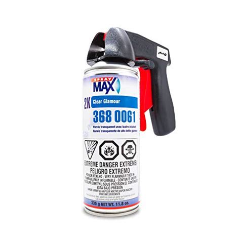 Spraymax 2K Clear Coat Aerosol Spray Can - High Gloss Automotive Clear ...