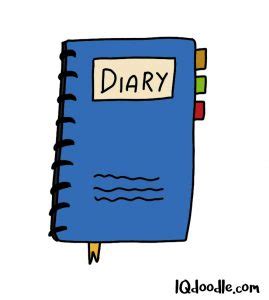 How to Doodle a Diary - IQ Doodle School