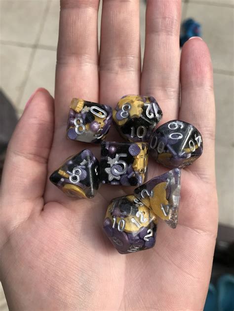 Wizard Dice Set Set of 7 Dice for Rpg/dungeons and Dragons | Etsy UK | Dungeons and dragons ...