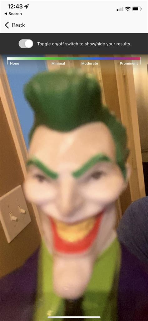 We did a Virtual Skin Analysis on the Joker, and he’s looking pretty good! : r/MadeMeSmile