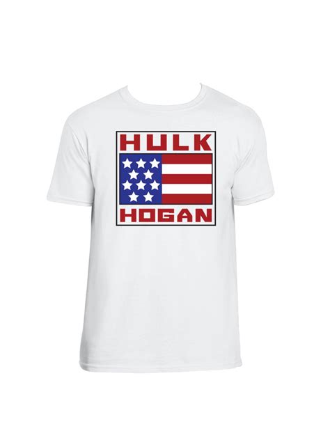 White Hulk Hogan Flag Tee – Hogan's Beach Shop