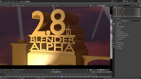 20th Century Fox Blender 3D Model