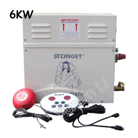 6KW Steam Generator for Shower - Home Sauna Bath SPA Steam Shower