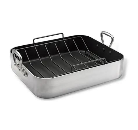 Rectangular Aluminum Roasting Pan Turkey Roasting Pan With U Rack - Buy Mini Roasting Pan ...