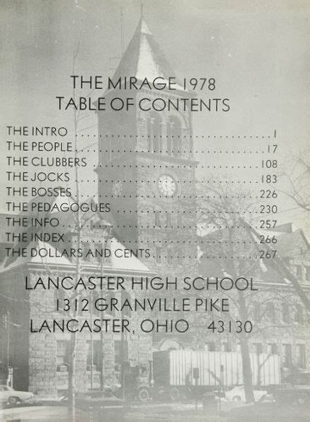 Explore 1978 Lancaster High School Yearbook, Lancaster OH - Classmates