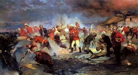 The Defence of Rorke's Drift Painting by Elizabeth - Etsy