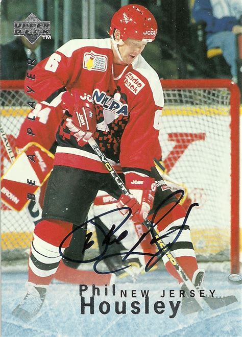 Hell's Valuable Collectibles: Phil Housley Autograph Card