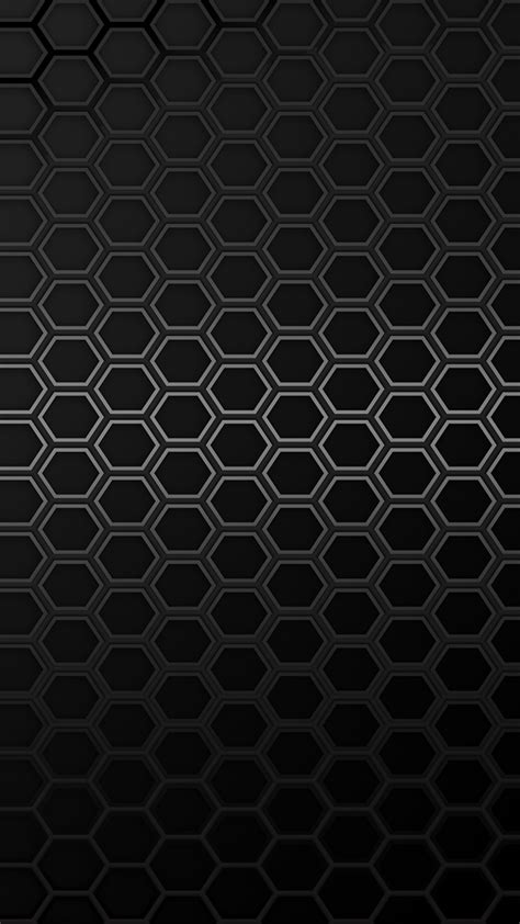 Black Hex Wallpaper 4K Phone | Phone Wallpapers