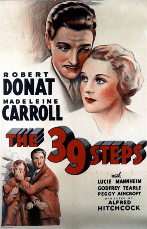 Movie posters, Classic movie posters, The 39 steps