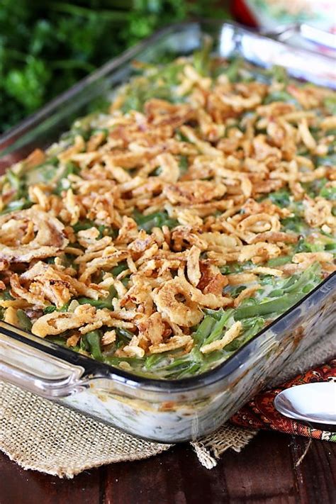 Classic Green Bean Casserole | The Kitchen is My Playground