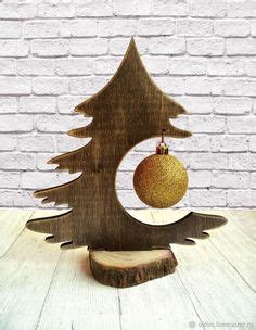 Leaning Christmas Tree, Small Christmas Tree, Christmas ornnment holder | Christmas wood crafts ...