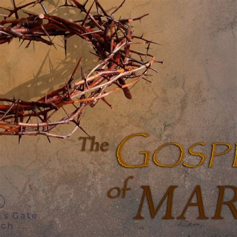 The Gospel of Mark – Chapter 1 — Shepherd's Gate Church PDX