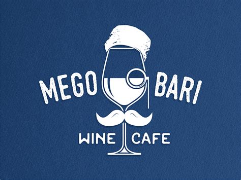 Logo for a wine cafe shop. by Sergey Gura on Dribbble