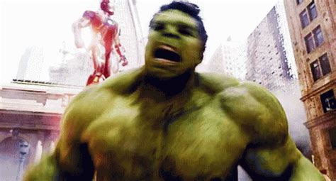 Hulk Yell GIF - Hulk Yell Ahh - Discover & Share GIFs