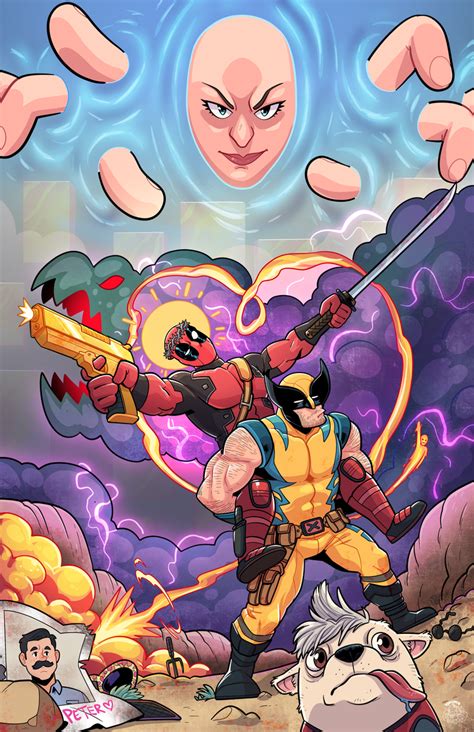 Deadpool and Wolverine fan art poster by Yonsoncb on Newgrounds