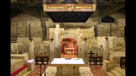 Nazareth - Basilica of the Annunciation - YouTube