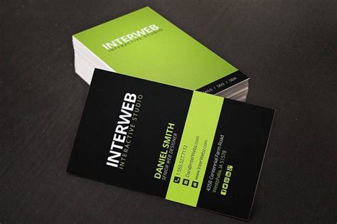 Web Designer Business Card - 15+ Examples